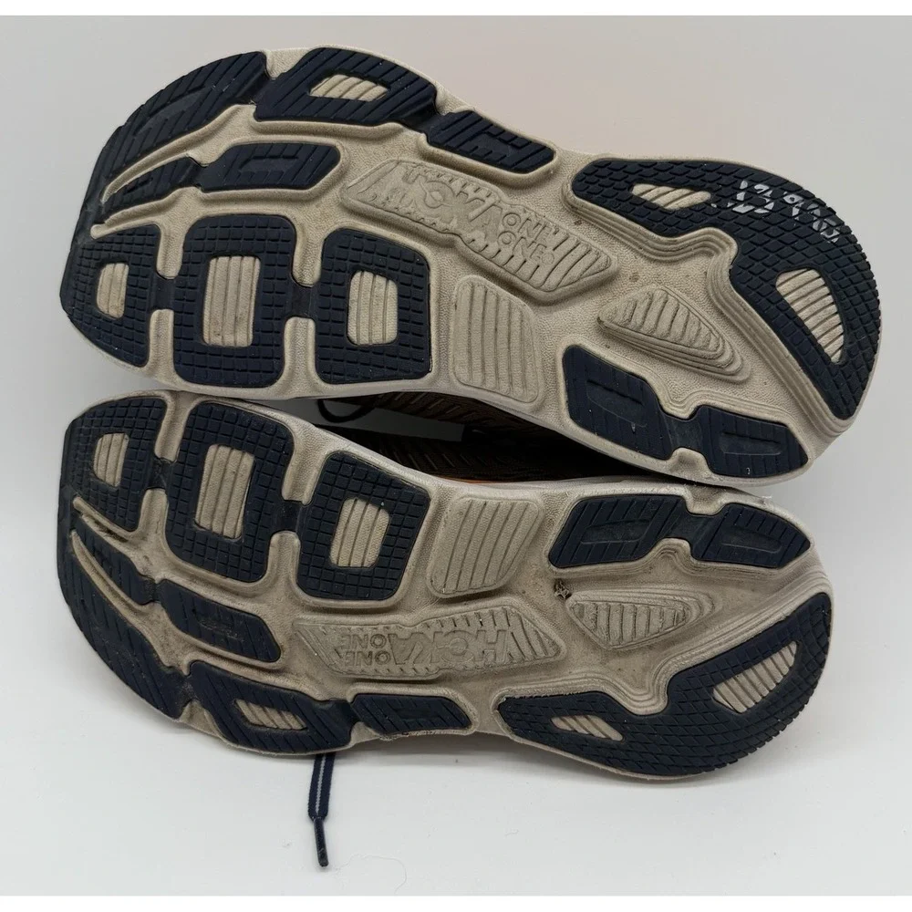 Hoka Shoes Men's Sz 8 Gray Bondi 7 Running‎ Hoka One One Athletic Sneakers